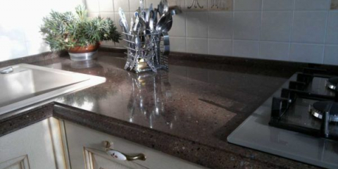 Jak si vyrobit pracovní desku z umělého kamene svépomocí